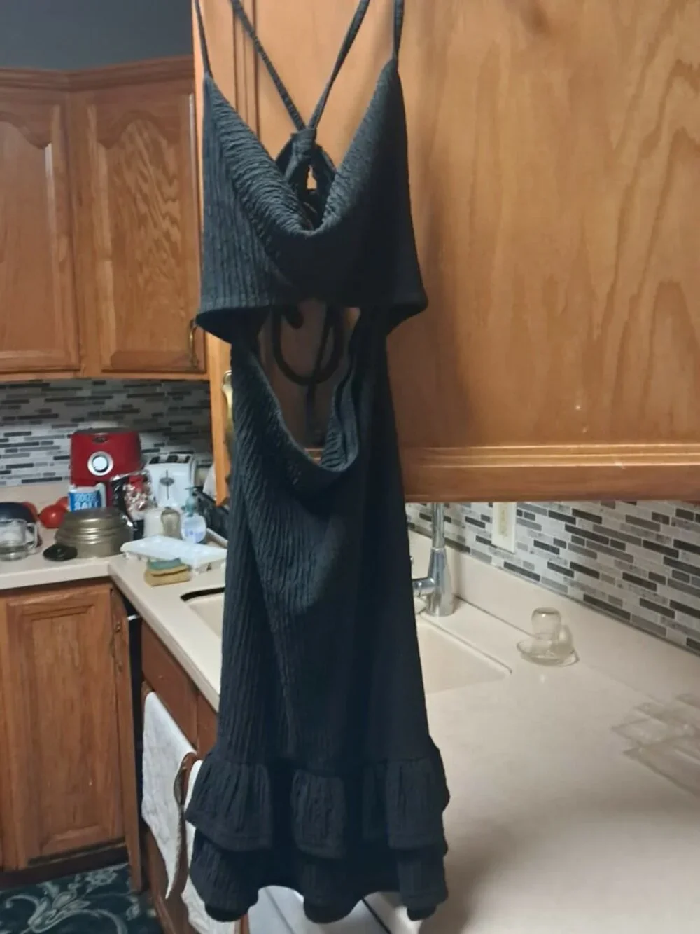 womens dress  black